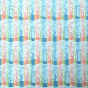 Standard Cubicle/Privacy Curtain – Reaching for the Stars (4 color options)