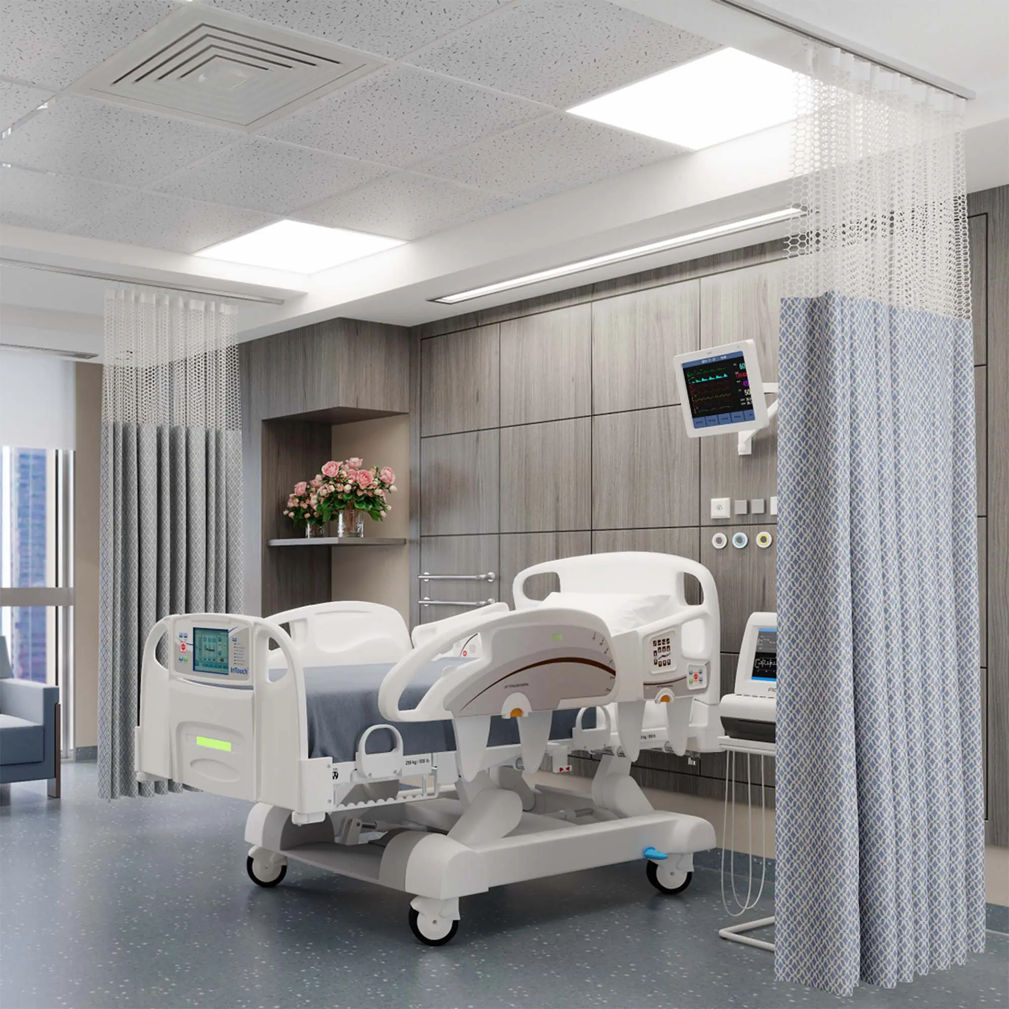 You are currently viewing Hospital Curtain Tracks and Shades: Enhancing Privacy and Efficiency in Healthcare Settings