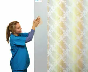Hand Shield™ Curtain – Bias Floral (8 color options)