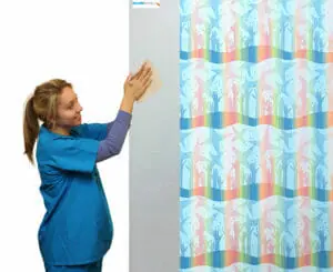 Hand Shield™ Curtain – Reaching for the Stars (4 color options)