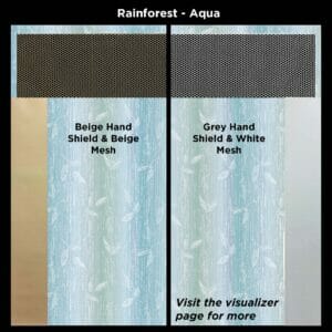 Hand Shield™ Curtain – Rainforest (4 color options)