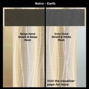 Hand Shield™ Curtain – Retro (4 color options)